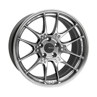 Thumbnail for Enkei GTC02 18x9.5 5x114.3 15mm Offset 75mm Bore Hyper Silver Wheel