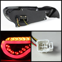 Thumbnail for Spyder Scion FRS 12-14/Subaru BRZ 12-14 Light Bar LED Tail Lights Black ALT-YD-SFRS12-LBLED-BK