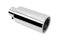 Thumbnail for Gibson Rolled Edge Angle-Cut Muffler Quiet Tip - 4in OD/2.25in Inlet/12in Length - Stainless