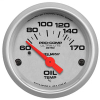 Thumbnail for Autometer Ultra-Lite 52mm 60-170 Deg C Electronic Oil Temperature Gauge