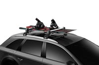 Thumbnail for Thule SnowPack L Ski/Snowboard Rack (Up to 6 Pair Skis/4 Snowboards) - Black/Silver