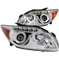 Thumbnail for ANZO 2005-2010 Scion Tc Projector Headlights w/ Halo Chrome (CCFL)