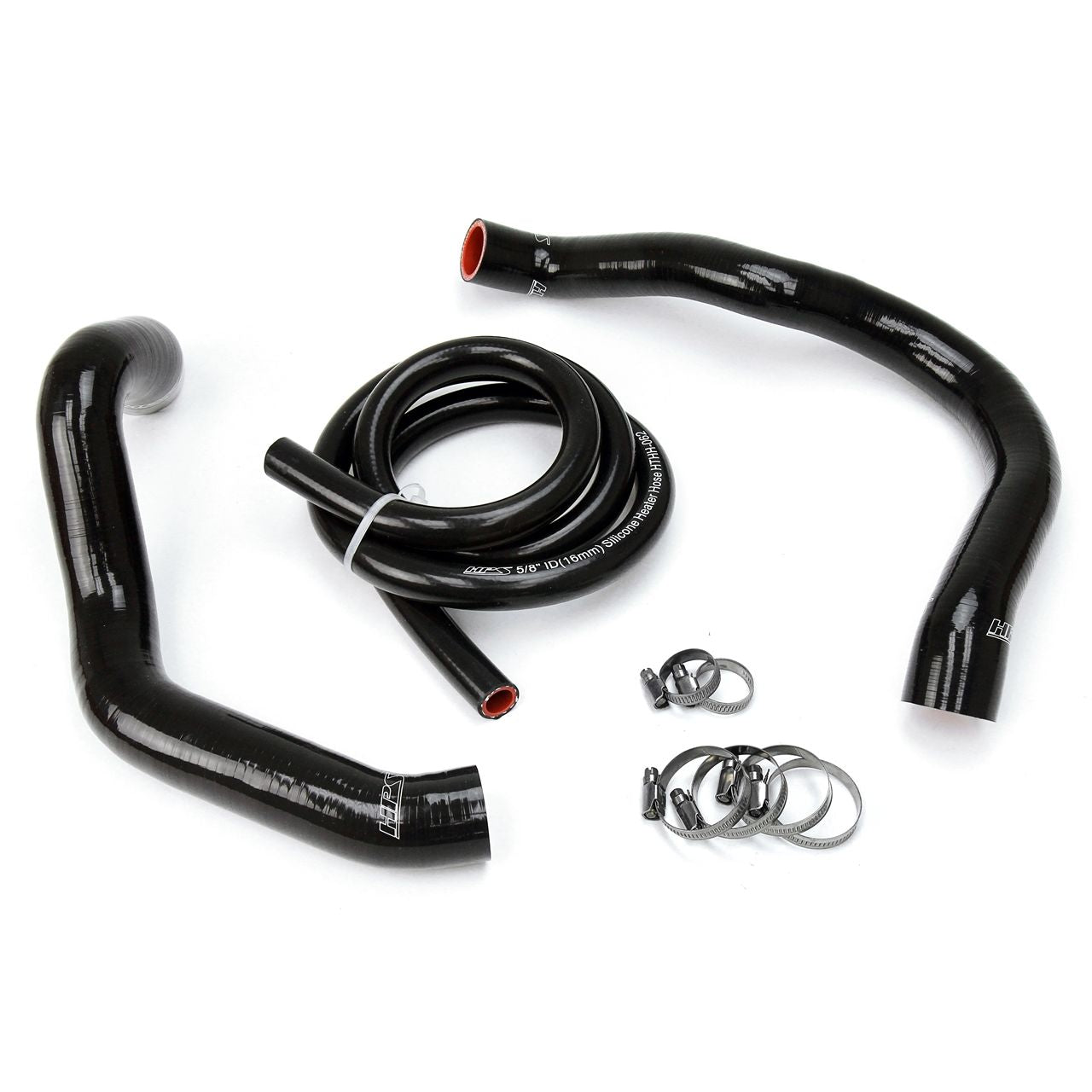 HPS Black Reinforced Silicone Radiator + Heater Hose Kit for Jeep 91-01 Cherokee XJ 4.0L
