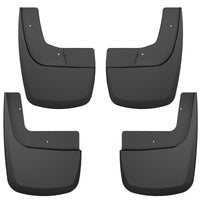 Thumbnail for Husky Liners 21-23 Ford F-150 Raptor SuperCrew CC Front & Rear Mud Guards - Black