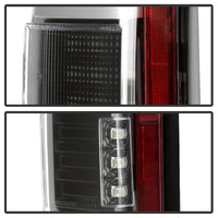 Thumbnail for Spyder 15-18 Ford F-150 Light Bar LED Tail Lights (w/Blind Spot) - Black (ALT-YD-FF15015BS-LBLED-BK)
