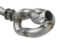 Thumbnail for aFe POWER Twisted Steel Y-Pipe w/ Loop Relocation Pipe 12-18 Jeep Wrangler (JK) V6 3.6L