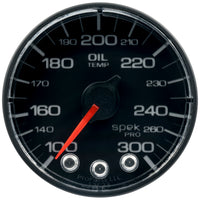Thumbnail for Autometer Spek-Pro 52.4mm 100-300 F Deg Digital Stepper Motor Oil Temp Gauge