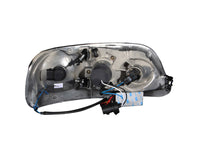 Thumbnail for ANZO 1997-2003 Ford F-150 Projector Headlights w/ Halo Black (CCFL)