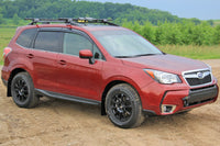Thumbnail for Rally Armor 14-18 Subaru Forester Black Mud Flap w/ Red Logo