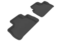 Thumbnail for 3D MAXpider 2007-2014 Land Rover Lr2 Kagu 2nd Row Floormats - Black