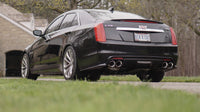 Thumbnail for Stainless Works 2016-18 Cadillac CTS-V Sedan Catback System Resonated X-Pipe Dual-Mode Mufflers