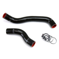 Thumbnail for HPS Reinforced Black Silicone Radiator Hose Kit Coolant for Mazda 86-88 RX7 1.3L NA Turbo