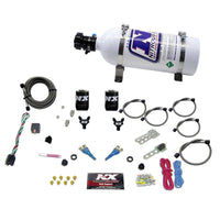 Thumbnail for Nitrous Express 92-95 Dodge V8 TBI Dual Nozzle Nitrous Kit (50-125HP) w/5lb Bottle