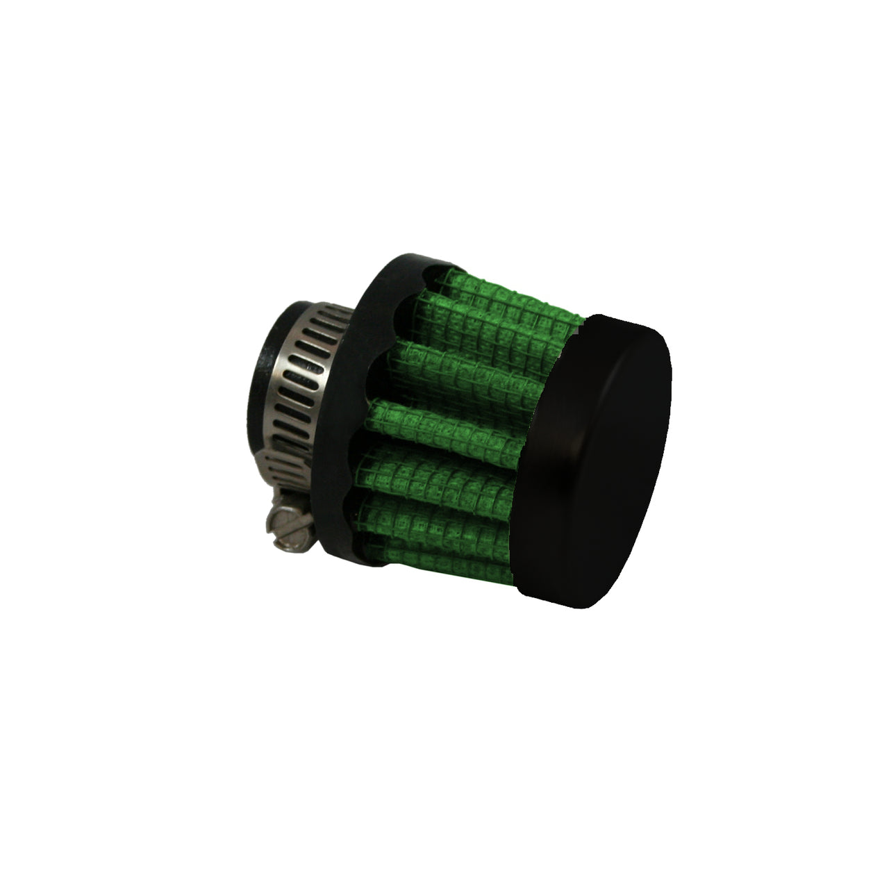 Green Filter Crankcase Filter - ID .31in. / Base 1.375in. / Top 1.375in. / H 1.125in.