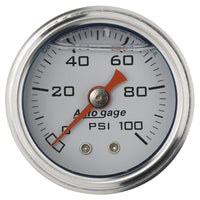 Thumbnail for Autometer 1.5 inch Fuel Pressure Gauge 0-100 PSI