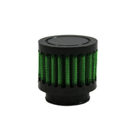 Thumbnail for Green Filter Crankcase Filter - OD 1.25in. / Base 3in. / Top 3in. / H 1.75in.