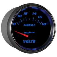 Thumbnail for AutoMeter Gauge Voltmeter 2-5/8in. 18V Electric Cobalt