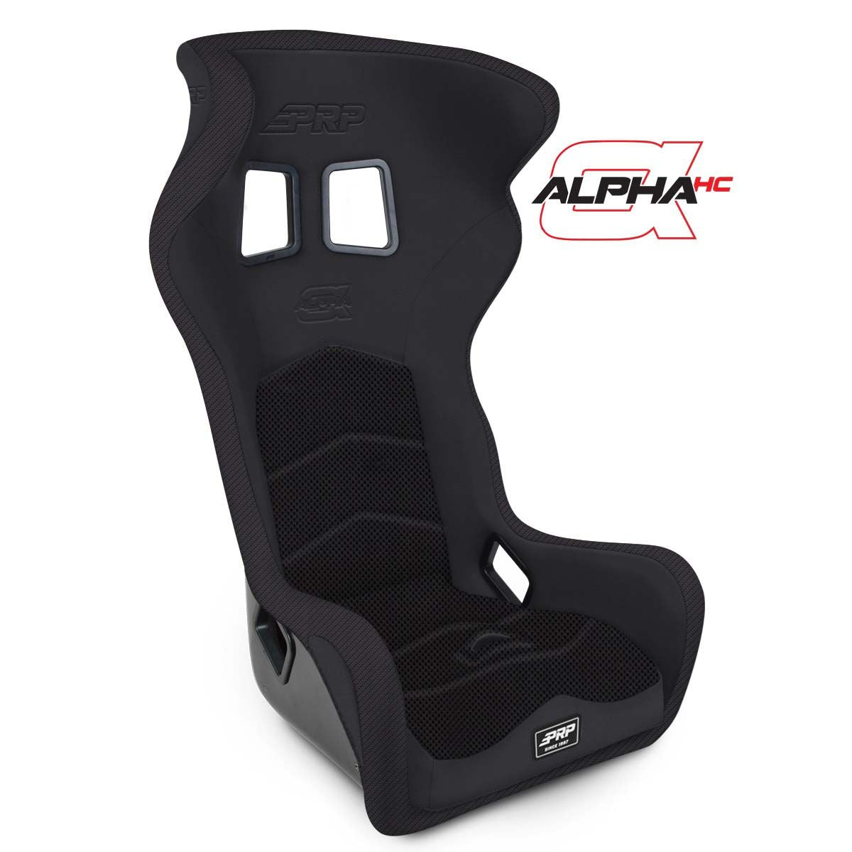 PRP Alpha Head Containment Composite Seat- Black