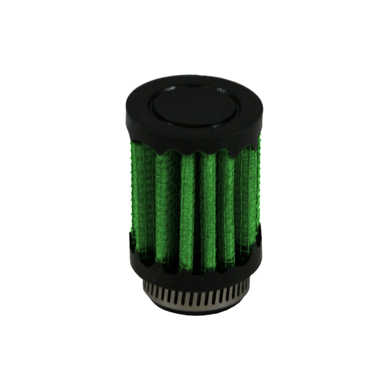 Green Filter Crankcase Filter - ID .39in. / Base 1.40in. / Top 1.40in. / H 1.97in.