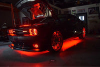 Thumbnail for Oracle 15-21 Dodge Challenger Waterproof LED Fog Light Halo Kit - ColorSHIFT SEE WARRANTY