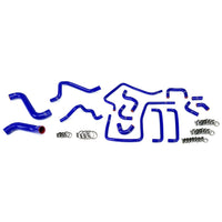 Thumbnail for HPS Blue Reinforced Silicone Radiator, Heater and Ancillary Hose Kit Coolant for Subaru 06-07 Impreza WRX 2.5L Turbo