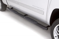 Thumbnail for Lund 99-16 Ford F-250 Super Duty Crewcab 5in. Oval Curved Steel Nerf Bars - Black