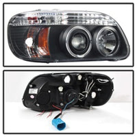 Thumbnail for Spyder Ford Explorer 95-01 1PC Projector Headlights LED Halo Blk PRO-YD-FEXP95-HL-1PC-BK