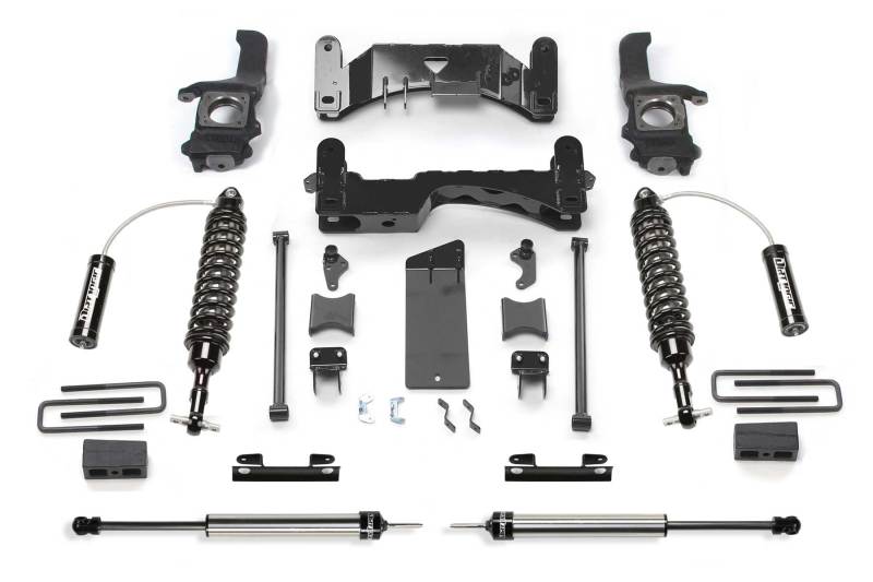 Fabtech 07-15 Toyota Tundra 2/4WD 6in Perf Sys w/Dlss 2.5C/O Resi & Rr Dlss