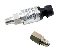 Thumbnail for AEM 1000 PSIg Stainless Sensor Kit - 1/8in NPT Male Thread to -4 Adapter