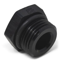 Thumbnail for Russell Performance -8 AN Straight Thread Plug (Black)