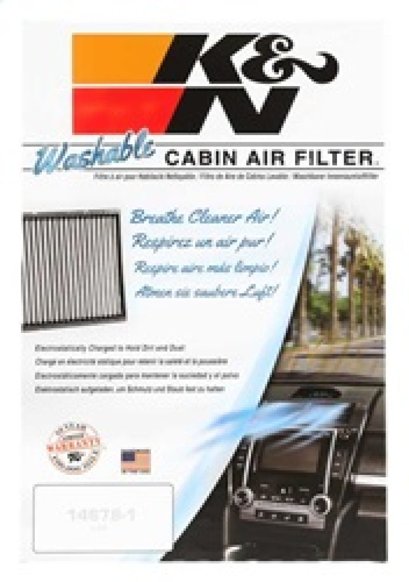 K&N 12-15 Tesla S Electric Cabin Air Filter