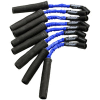 Thumbnail for Granatelli 14-23 GM LT1 6.2L Hi-Perf Coil-Near-Plug Connector Kit w/Blue Jacket/Blk Sleeve