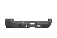 Thumbnail for Road Armor 10-18 Ram 2500 Stealth Rear Winch Bumper w/Sensor Holes - Tex Blk (WARN M8000 Only)