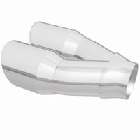 Thumbnail for MagnaFlow Double Wall 3in Dual Round Polished Tip 2.25in Inlet