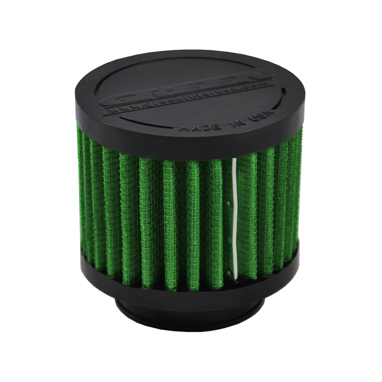 Green Filter Crankcase Filter - ID 1.5in. / Base 3in. / Top 3in. / H 2.5in.