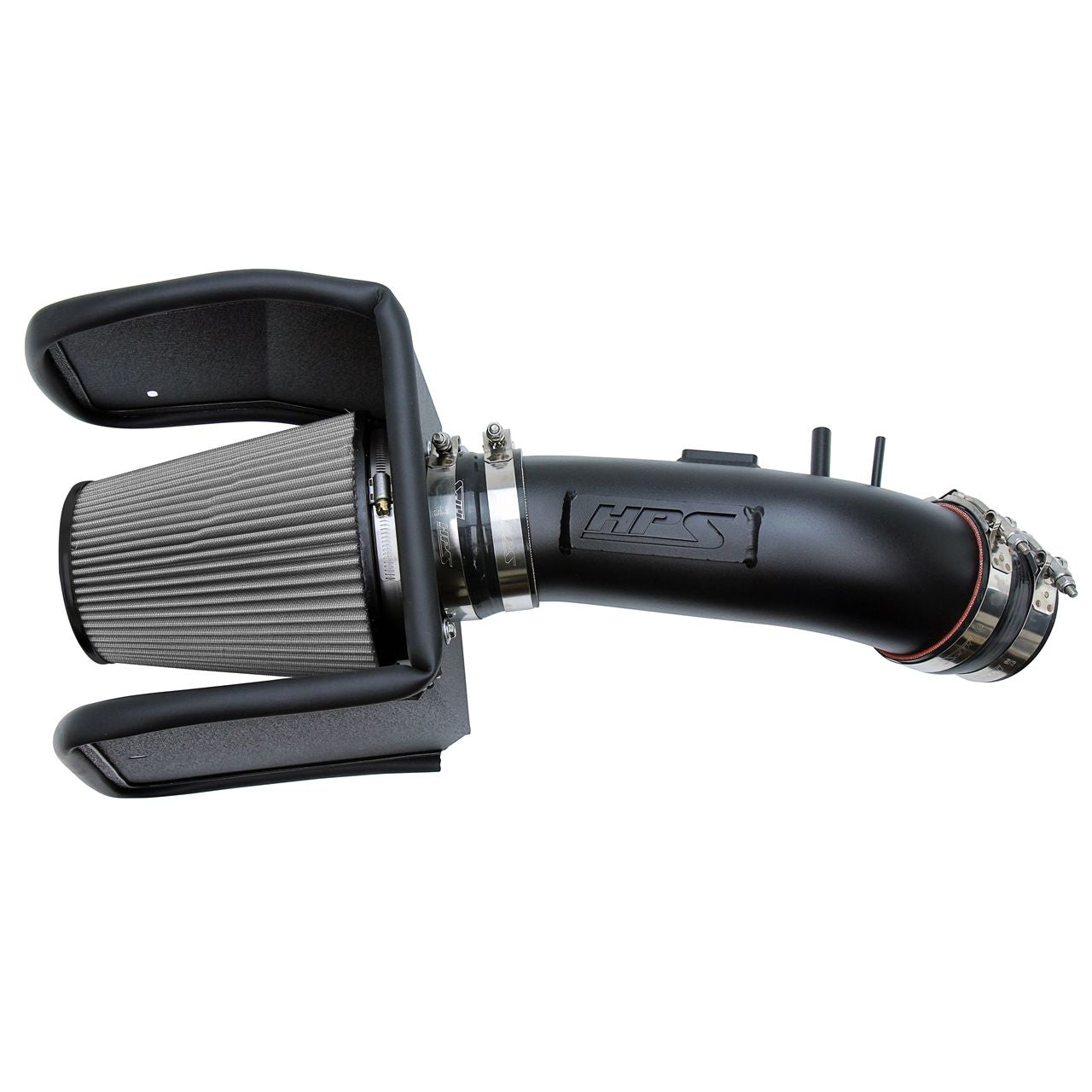 HPS Black Cold Air Intake Kit with Heat Shield for 08-20 Toyota Land Cruiser 5.7L V8