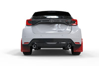 Thumbnail for Rally Armor 20-23 Toyota GR Yaris Red Mud Flap w/White Logo