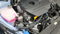 Thumbnail for J&L 22-24 Hyundai Elantra N 2.0L Oil Separator 3.0 Passenger Side - Clear Anodized
