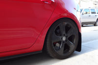 Thumbnail for Rally Armor 15-21 VW Golf/GTI/TSI Black UR Mud Flap w/ Red Logo