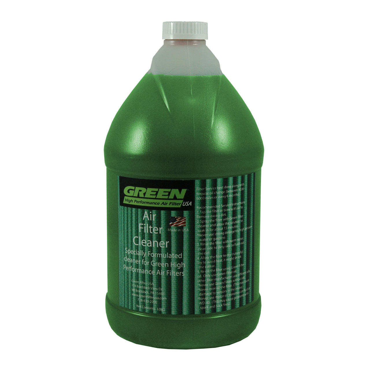 Green Filter Air Filter Cleaner - 1 Gal. Refill