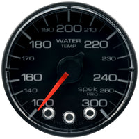 Thumbnail for Autometer Spek-Pro 52.4mm 100-300 Deg F Digital Stepper Motor Water Temp Gauge