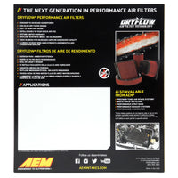 Thumbnail for AEM Induction 15-17 Nissan NP300 2.3L DryFlow Air Filter