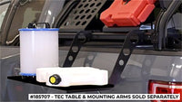 Thumbnail for Putco TEC Table w/ Mounting Arms (No Drill) Table 24in x 12in x .02in / QTY 2 Arms 24in x 14in x 1in
