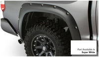 Thumbnail for Bushwacker 16-18 Toyota Tundra Fleetside Pocket Style Flares 4pc 66.7/78.7/97.6in Bed - Super White