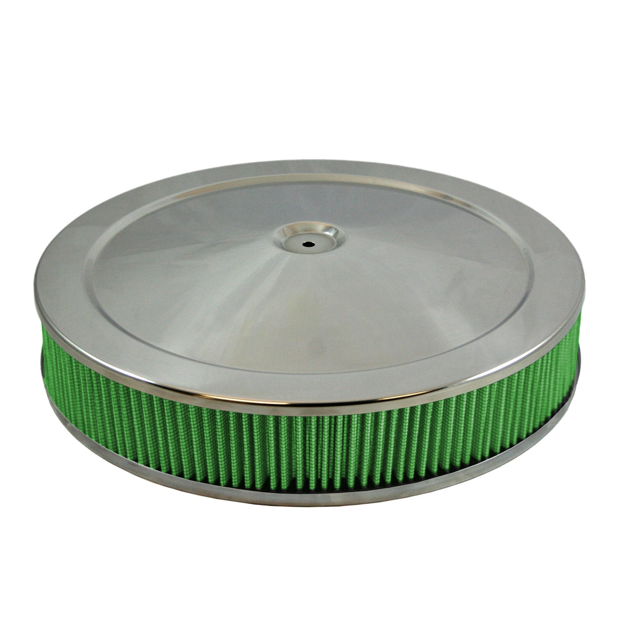 Green Filter Air Cleaner Assembly 14in x 3in Flat Plate