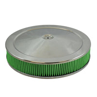 Thumbnail for Green Filter Air Cleaner Assembly 14in x 3in Flat Plate
