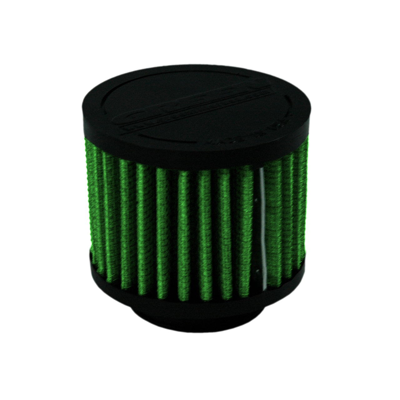Green Filter Crankcase Filter - ID 1.375in. / Base 3in. / Top 3in. / H 2.5in.