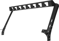 Thumbnail for Go Rhino 07-18 Jeep Wrangler JK WLF Windshield Light Mount Frame - Eight Cube Lights