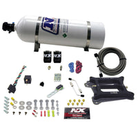Thumbnail for Nitrous Express 4150 4-BBL/Alcohol Nitrous Kit (100-500HP) w/15lb Bottle