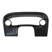 Thumbnail for Autometer 99-03 Ford Super Duty Dual Cluster Bezel - Black